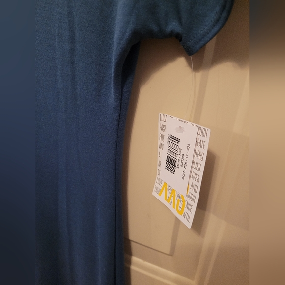 NWT XXS Maria Maxi Dress Slate Blue - Picture 2 of 3